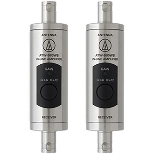 Audio-Technica ATW-B80WB In-Line Antenna Boosters (470 - 990MHz)