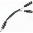 Azden i-Coustics HX-Mi TRRS Mic & Headphone Cable for Smartphones & Tablets