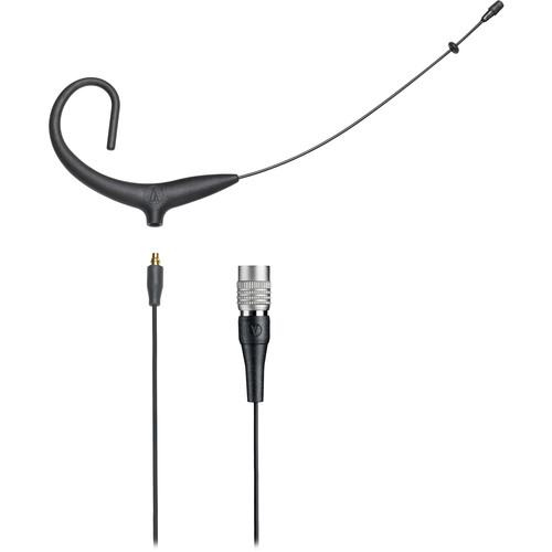 Audio-Technica BP892xcW MicroSet Omni Condenser Headworn Wireless Mic - Detachable Cable w/ cW Connector - Black