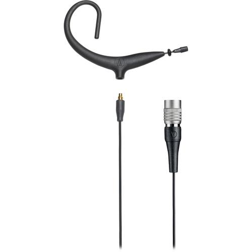 Audio-Technica BP893xcW MicroSet Omni Condenser Headworn Wireless Mic - Detachable Cable w/ cW Connector - Black