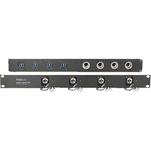 FieldCast 19" Power Panel One with 2Core SM/LC/XLR Connectors for Hybrid, ATEM Converters and Power Box (1RU)