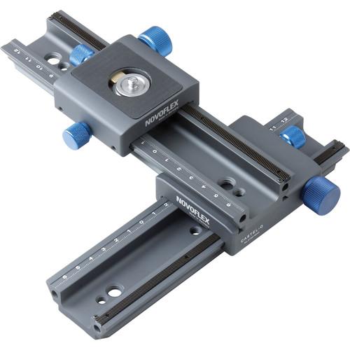 Novoflex CROSS-MC Double Rail Focusing Rack Kit w/ MiniConnect QR Plate