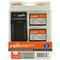 Jupio Pair of LP-E10 Batteries and USB Single Charger Value Pack