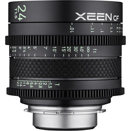 XEEN CF by ROKINON 24mm T1.5 Professional Cine Lens for Sony E Mount