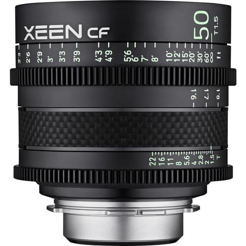 XEEN CF by ROKINON 50mm T1.5 Professional Cine Lens for Canon EF Mount