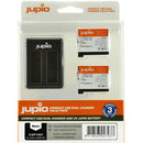 Jupio 2 x Lithium-Ion Battery Packs for GoPro HERO4 & Compact Dual Charger