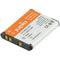 Jupio Pair of EN-EL19 Batteries and USB Single Charger Value Pack