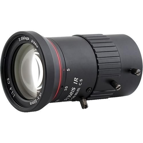 Aida Imaging HD Varifocal 5.0-50mm Manual Iris CS Mount Lens