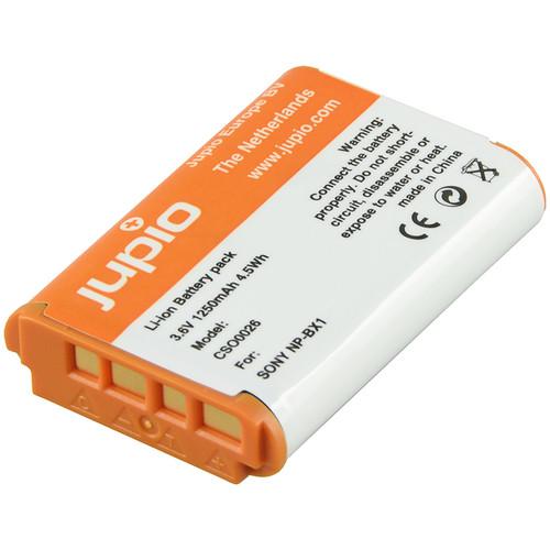 Jupio 2 x NP-BX1 Batteries and Double-Sided USB Charger Value Pack (1250mAh