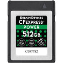Delkin Devices 512GB CFexpress POWER Memory Card