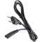 Bescor EU-Type Cord for Desktop Power Adapters/Chargers (4')