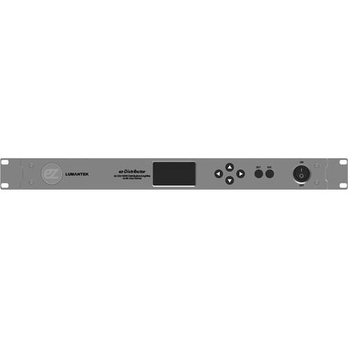 Lumantek ez-Distributor Distribution Amplifier with LCD Monitor (1 RU)