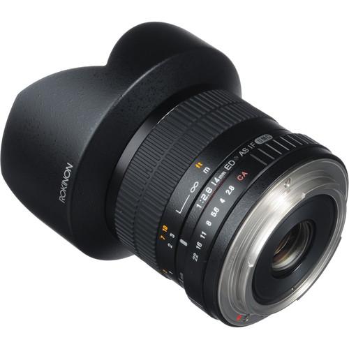 Rokinon 14mm f/2.8 IF ED UMC Lens For Canon EF