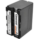 Cineroid NP-F950 Type L-Series Lithium-Manganese Battery (7.4V, 6600mAh)