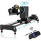 GVM 3D 3-Axis Wireless Carbon Fiber Motorized Slider with Bluetooth Remote (32")