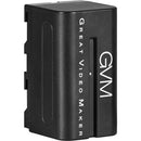GVM NP-F750 4400mAh Batteries with Travel Chargers (Set of 2)
