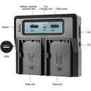 GVM BP-U65 5600mAh Battery and Dual Charger for Sony PMW/PXW Cameras