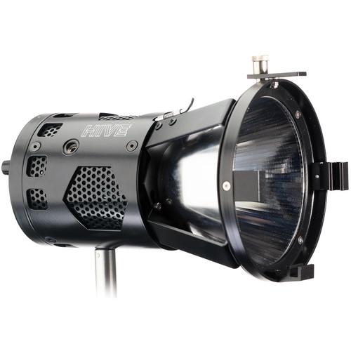 Hive Lighting BEE 50-C Par Spot Omni-Color LED Light w/ Barndoors and Power Supply