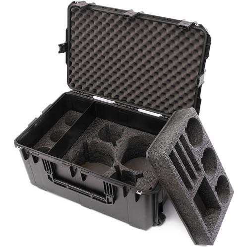 Hive Lighting C-Series 3 Light Hard Rolling Case w/ Custom Foam