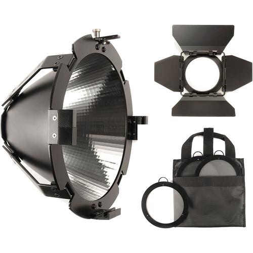 Hive Lighting Super Spot Reflector Kit (Super Spot Reflector Attachment, 9.5" Barndoors and 3 Lens Set [Medium, Wide, Super Wide] w/ Bag) for BEE 50-C, WASP 100-C, HORNET 200-C