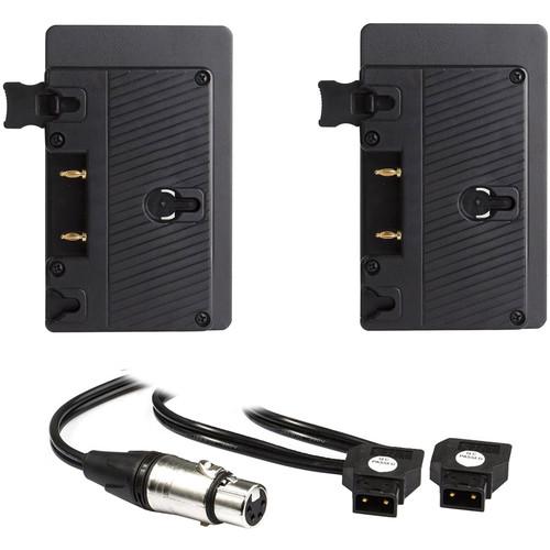Hive Lighting HORNET 200-C Dual Gold-Mount Battery Plate Kit w/ Y Cable