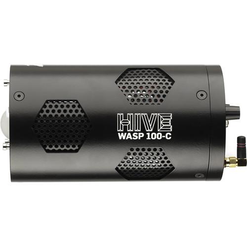 Hive Lighting WASP 100-C Par Spot Omni-Color LED Light (Gen 2) w/ Barndoors and Power Supply (No Lenses)