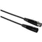 Hosa Technology 3-Pin XLR Male to 3-Pin XLR Female Balanced Cable (10', Black)