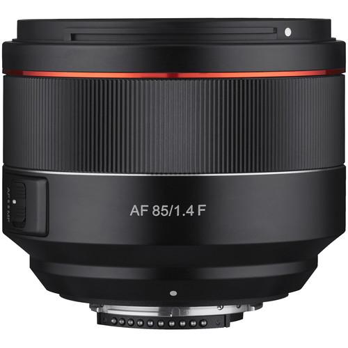 Rokinon AF 85mm F1.4 Auto Focus High Speed Telephoto Lens for Nikon F