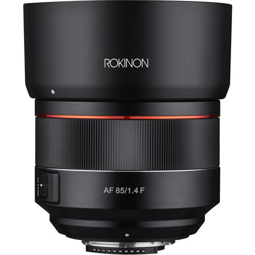 Rokinon AF 85mm F1.4 Auto Focus High Speed Telephoto Lens for Nikon F