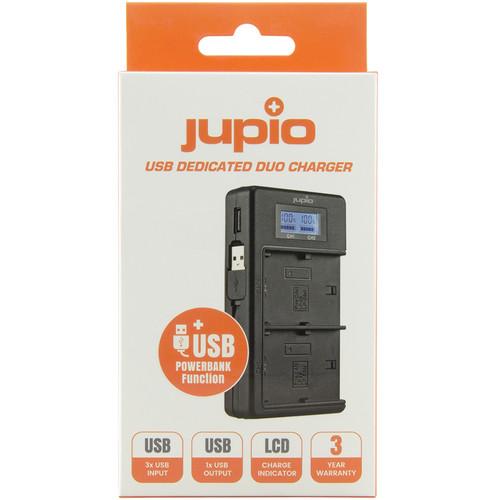 Jupio USB Dedicated Duo Charger for Canon LP-E8 Batteries