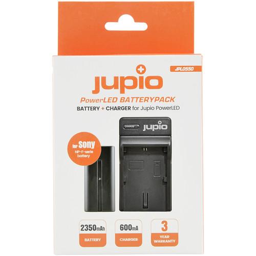 Jupio PowerLED NP-F550 Battery Pack & Charger