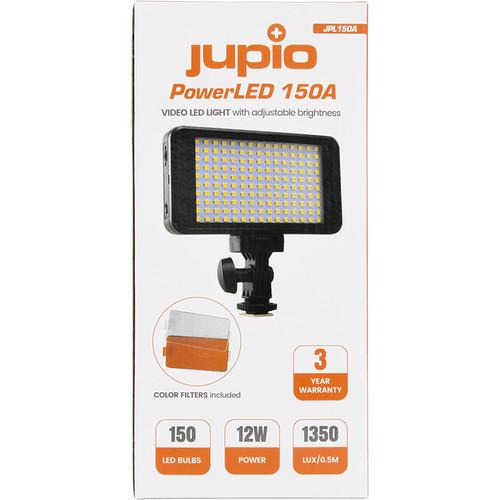 Jupio PowerLED 150 LED Light with Built-in Battery