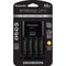 Panasonic Eneloop Pro Charger w/4 AA Rechargeable Ni-MH Batteries (2550mAh)