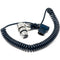 Kondor Blue Coiled D-Tap Male to 4-Pin XLR Female Right-Angle Power Cable (20 to 50")