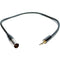 Kondor Blue Mini-XLR Male to 3.5mm Stereo Mini Cable (12")