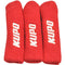 Kupo Stand Leg Protectors (Red, Set of 3)