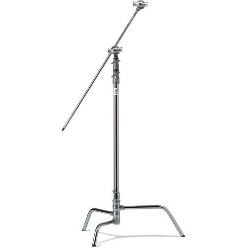 Kupo 40" Riser C-Stand Turtle Base Kit (Silver, 9.7')