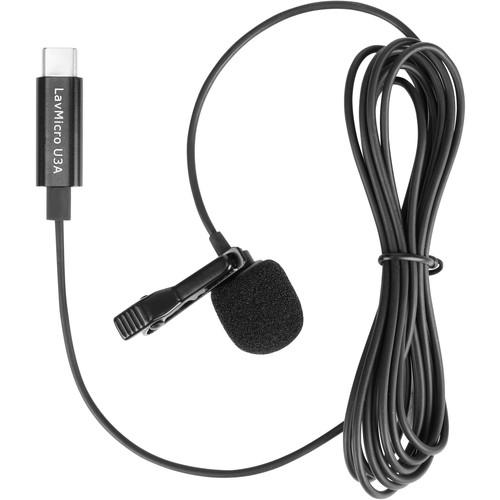 Saramonic LavMicro U3A Omnidirectional Lavalier Microphone with USB Type-C Connector for Android Devices (6.5' Cable)