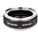 Metabones ALPA to Micro FourThirds adapter (Black Matt)