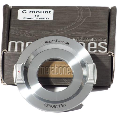 Metabones C-mount to E-mount/NEX (CHROME)