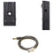 Bescor L-Series Battery Plate Kit with 2-Pin BMPCC 6K/4K Power Cable