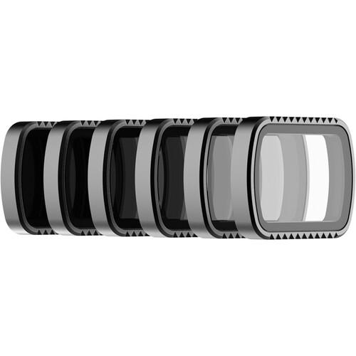 PolarPro Standard Series 6-Pack Filter Kit for DJI Osmo Pocket (Circular Pol, ND4, ND8, ND16, ND32 & ND64)