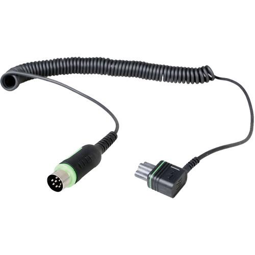 Phottix Coiled Cable for Indra Battery Pack or AC Adapter to Phottix Mitros Flashes