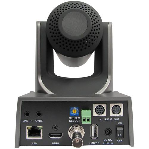 PTZOptics 30X-SDI Gen 2 Live Streaming Broadcast Camera (Gray)