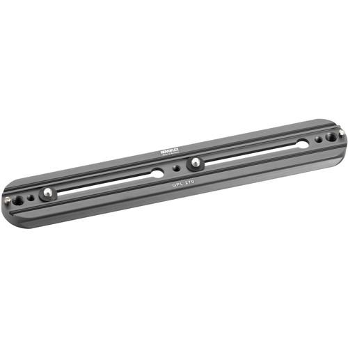 Novoflex QPL 270 Double-Sided Arca-Style Rail - 10.6" Long