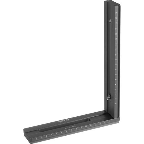 Novoflex L Shaped Quick Release Plate for Q=Base System with Calibrated Scales