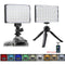 GVM Dual RGB-10S SMD LED Video Light Kit