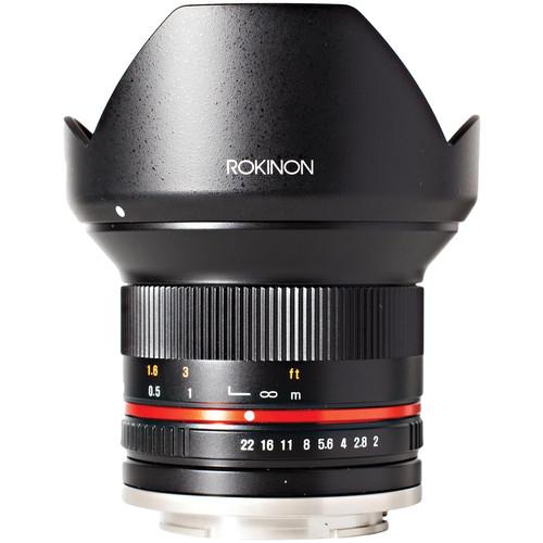 Rokinon 12mm f/2.0 NCS CS Lens for Fujifilm X Mount (Black)