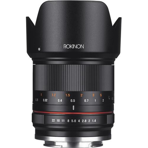 Rokinon 21mm f/1.4 Lens for Canon EF-M (Black)