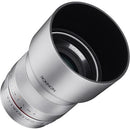 Rokinon 35mm f/1.2 ED AS UMC CS Lens for Fujifilm X (Silver)